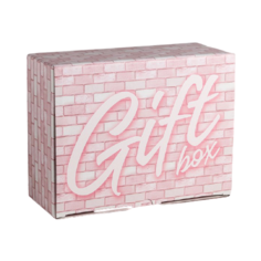 Коробка подарочная Дарите счастье Gift box 30 х 12 х 23 см розовый