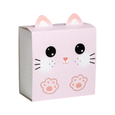 Коробка подарочная Дарите счастье Открывай скорее 15 х 8 х 15 см розовый