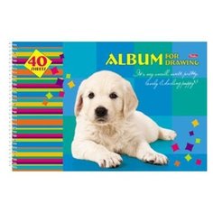 Альбом для рисования Hatber Любимцы 29.7 х 21 см (A4), 100 г/м², 40 л.