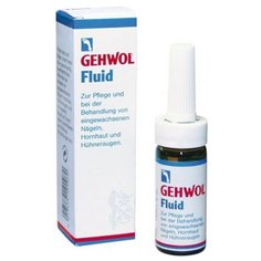Gehwol Жидкость для для ухода за загрубевшей кожей вокруг ногтей и лечения вросших ногтей Fluid 15 мл бутылка