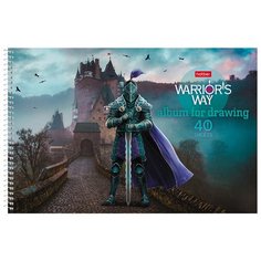 Альбом для рисования Hatber Путь воина 29.7 х 21 см (A4), 100 г/м², 40 л.