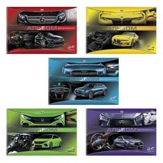 Альбом для рисования Hatber VK Автомир 29.7 х 21 см (A4), 100 г/м², 24 л.