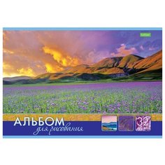 Альбом для рисования Hatber ECO Мир в цветах 29.7 х 21 см (A4), 100 г/м², 32 л.