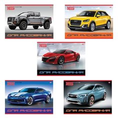 Альбом Hatber VK Cars 29.7 х 21 см (A4), 100 г/м², 16 л.