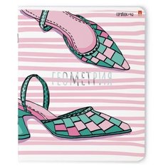 Альт Тетрадь предметная Girls only. Геометрия 7-48-1102/05, клетка, 48 л.