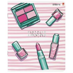 Альт Тетрадь Girls Only Химия 7-48-1102/06, клетка, 48 л.