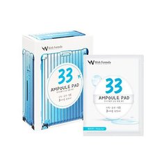 Wish Formula 33 Ampoule Pad Сыворотка в дисках для лица с муцином улитки Питание и увлажнение, 7 мл (10 шт.)