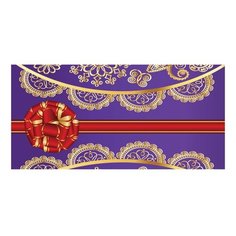 Конверт для денег BRAUBERG Орнамент (128704), 1 шт.