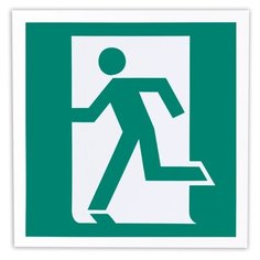 Наклейка Фолиант Выход здесь (левосторонний) Е01-01 Foliant