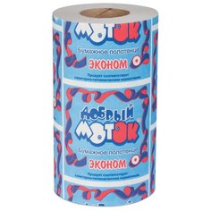 Полотенца бумажные Добрый моток Эконом однослойные 1 рул.