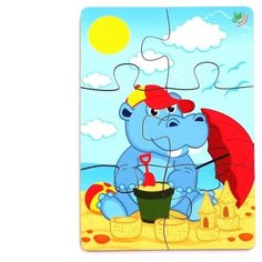 Пазл Мастер игрушек Бегемотик (IG0040), 6 дет.