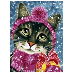 Белоснежка Картина по номерам "Канун Нового года" 30х40 см (335-AS)