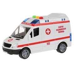 Машинка Rui Jia RJ6689A белый