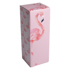 Коробка подарочная Дарите счастье Фламинго 33.6 х 12 х 12 см розовый