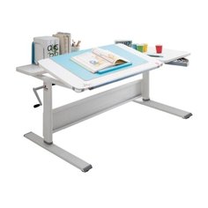 Стол Kids Master UR-6 Wunderkind 140 140x75 см белый/серый