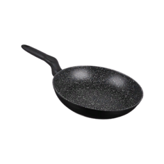 Сковорода Satoshi Kitchenware Стоун 846-333 24 см, черно-белый