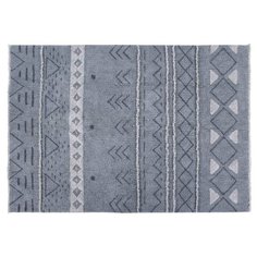 Ковер Lorena Canals Lakota Day/Lakota Night, размер: 2х1.4 м, Natural/Smoke Blue/Charcoal/Silver Gray