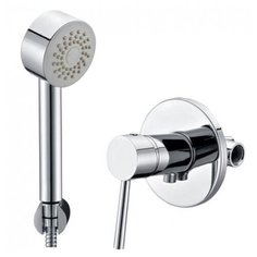 Смеситель с душевой лейкой встраиваемый KAISER Merkur 26317 хром