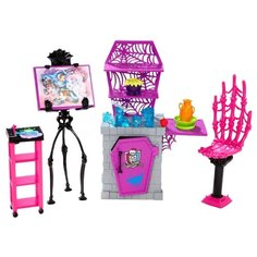 Monster High Студия Арт Класс (BDD81/BDD83) розовый/фиолетовый/черный