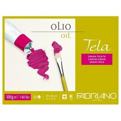 Альбом для масляных красок Fabriano Tela 40 х 30 см, 300 г/м², 10 л.
