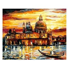Paintboy Картина по номерам "Золотое небо Венеции" 40х50 см (GX6753)