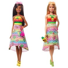 Кукла Barbie Крайола Радужный фруктовый сюрприз, 29 см, GBK17