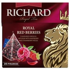 Чай красный Richard Royal red berries в пирамидках, 75 г, 20 шт.
