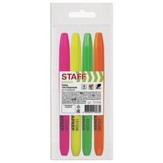 STAFF Набор текстовыделителей Basic, 4 шт. (151244)