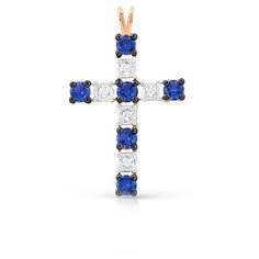 VALTERA Подвес с сапфирами и бриллиантами 094749