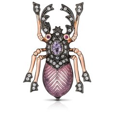 VALTERA Брошь с фианитами и эмалью 097120