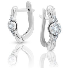 VALTERA Серьги с бриллиантами 099473