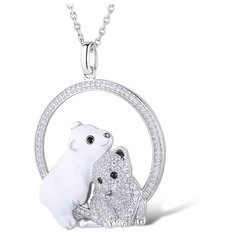 VALTERA Подвес с фианитами и эмалью 107016