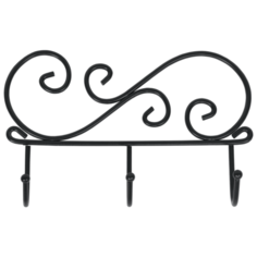 Вешалка ЗМИ Кружева 3 (ВН 275) черный