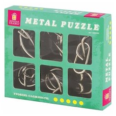 Головоломка Золотая сказка Metal Puzzle 662090 серебристый