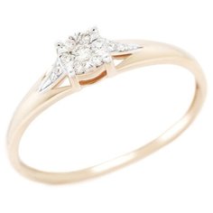 VALTERA Кольцо с бриллиантами 106227, размер 16.5