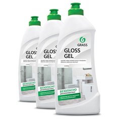 GraSS гель для ванной комнаты Gloss Gel 0.5 л 3 шт.