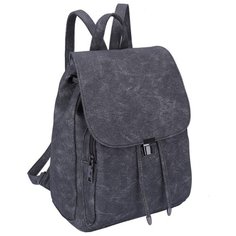 Рюкзак OrsOro, искусственная кожа, черный