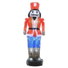 Фигурка Kaemingk Щелкунчик светодиодный 58 см (492248) красный/синий