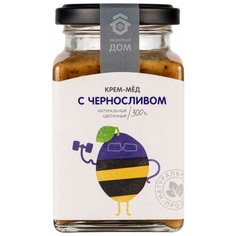 Крем-мед Медовый дом цветочный с черносливом