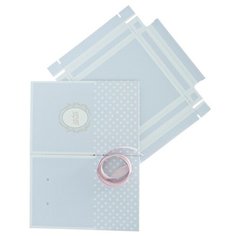 Коробка подарочная Дарите счастье От всей души 17 х 25 см голубой