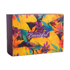 Коробка подарочная Дарите счастье Цветочный сад 25 × 18 × 10 см разноцветный