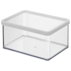 Rotho Контейнер Loft 2.25 л прозрачный/белый