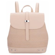 Рюкзак OrsOro, искусственная кожа, песочный