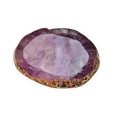 Masura Палета для дизайна ногтей «Золотой срез агата» сиреневый