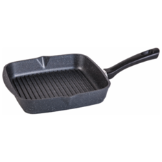 Сковорода-гриль Мечта Гранит 68 28х28 см, гранит black