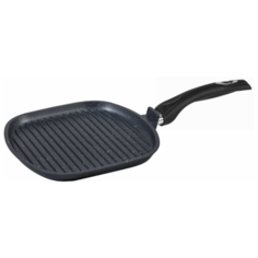 Сковорода-гриль Мечта Гранит 25х25 см, гранит black