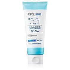Acwell пенка для умывания pH Balancing Micro Cleansing Foam, 140 мл