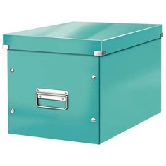 Leitz Короб архивный Click & store WOW L А4, ламинированный картон бирюзовый