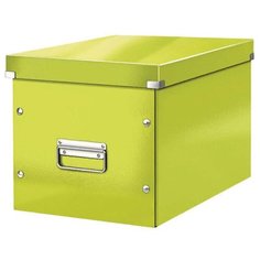 Leitz Короб архивный Click & store WOW L А4, ламинированный картон зеленый