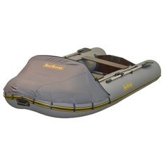Надувная лодка BoatMaster 310T Люкс (с тентом) серый